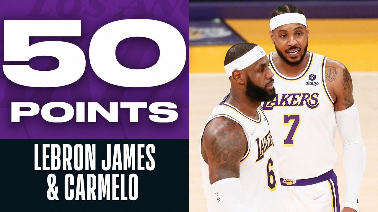 LeBron & Carmelo EXACTLY 19 Seasons After Their Debut 🙌