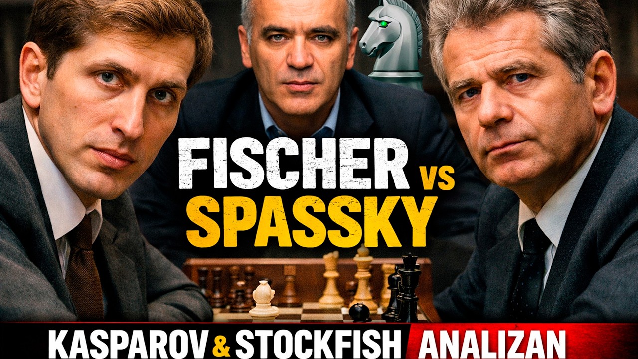 ♟EL SACRIFICIO DE SPASSKY QUE PASARÁ A LA HISTORIA👉¡ANÁLISIS DE KASPAROV, TIMMAN Y KERES!