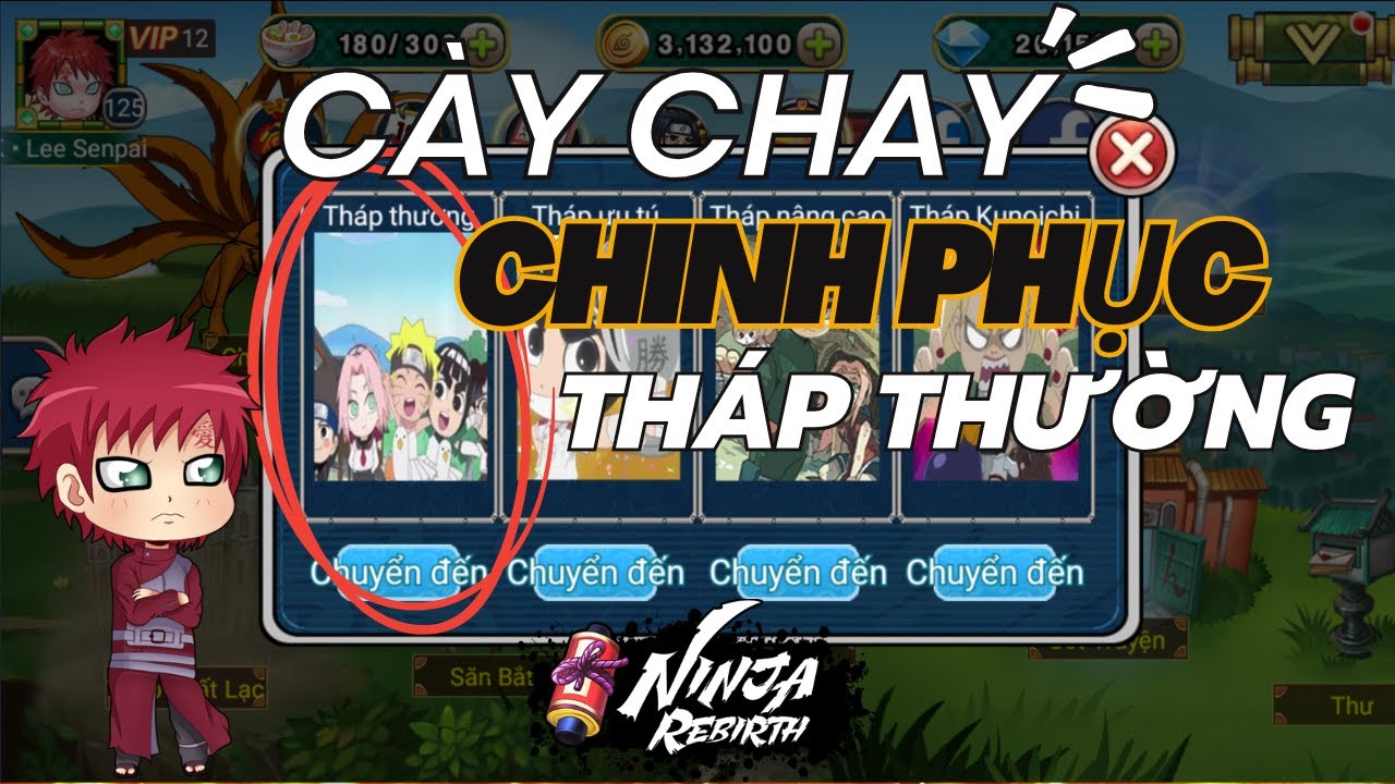5 Ninja Lục Đạo +1 Đi Được Bao Nhiêu Tầng Tháp Thường ?!? | Ninja Rebirth S294
