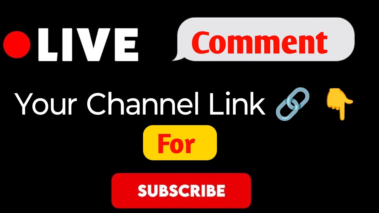 comment your channel link 🖇️