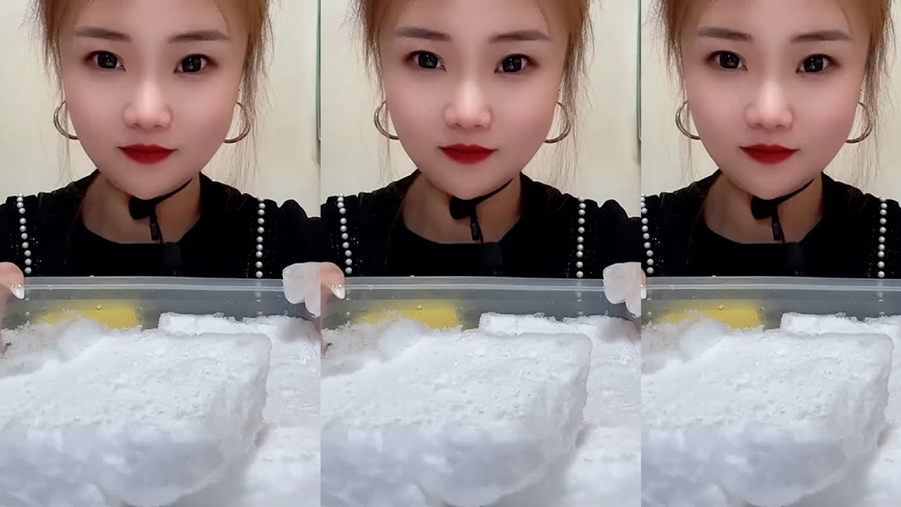 🧊🧊🧊 MUKBANG ICE / cold mouth numbing / freezing / Ice eating