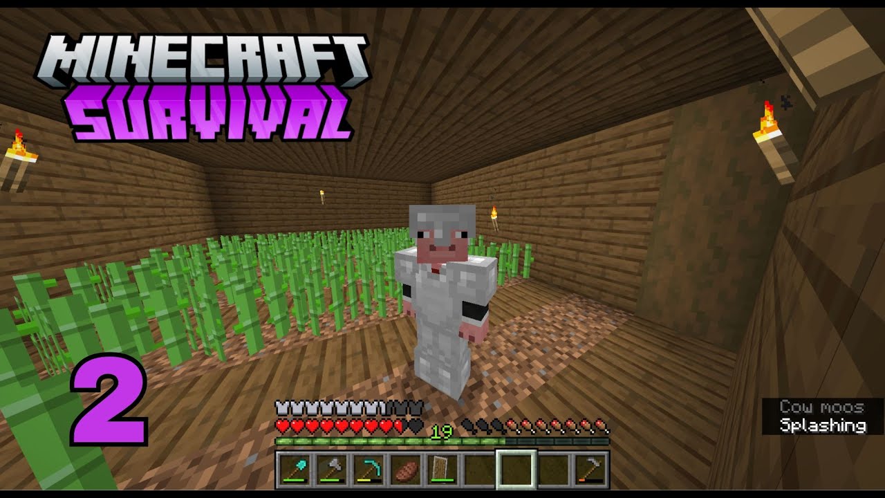 Pörögnek az új projektek |Minecraft Survival 2#|