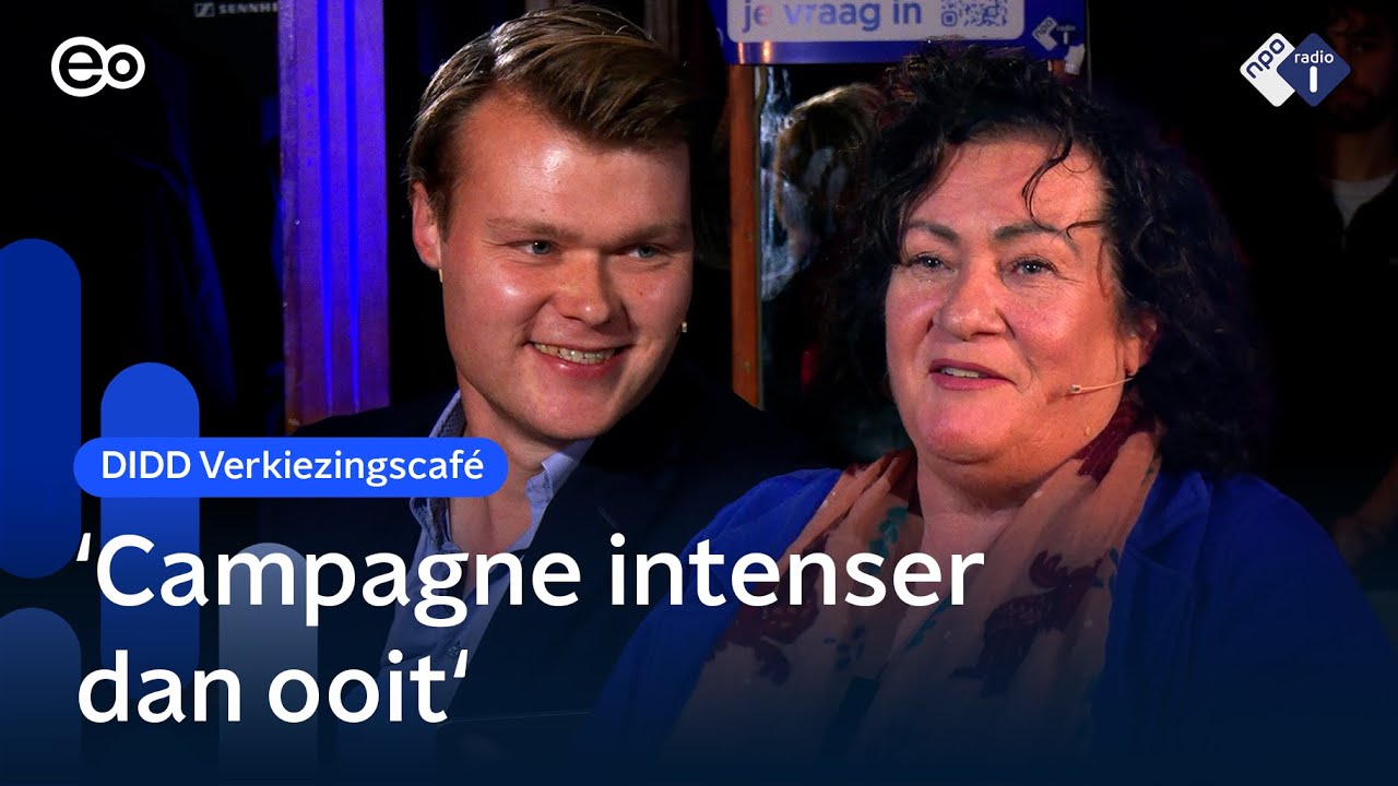 'Regelmatig ge&iuml;ntimideerd op straat' - Caroline van der Plas (BBB) | Het DIDD Verkiezingscaf&eacute;