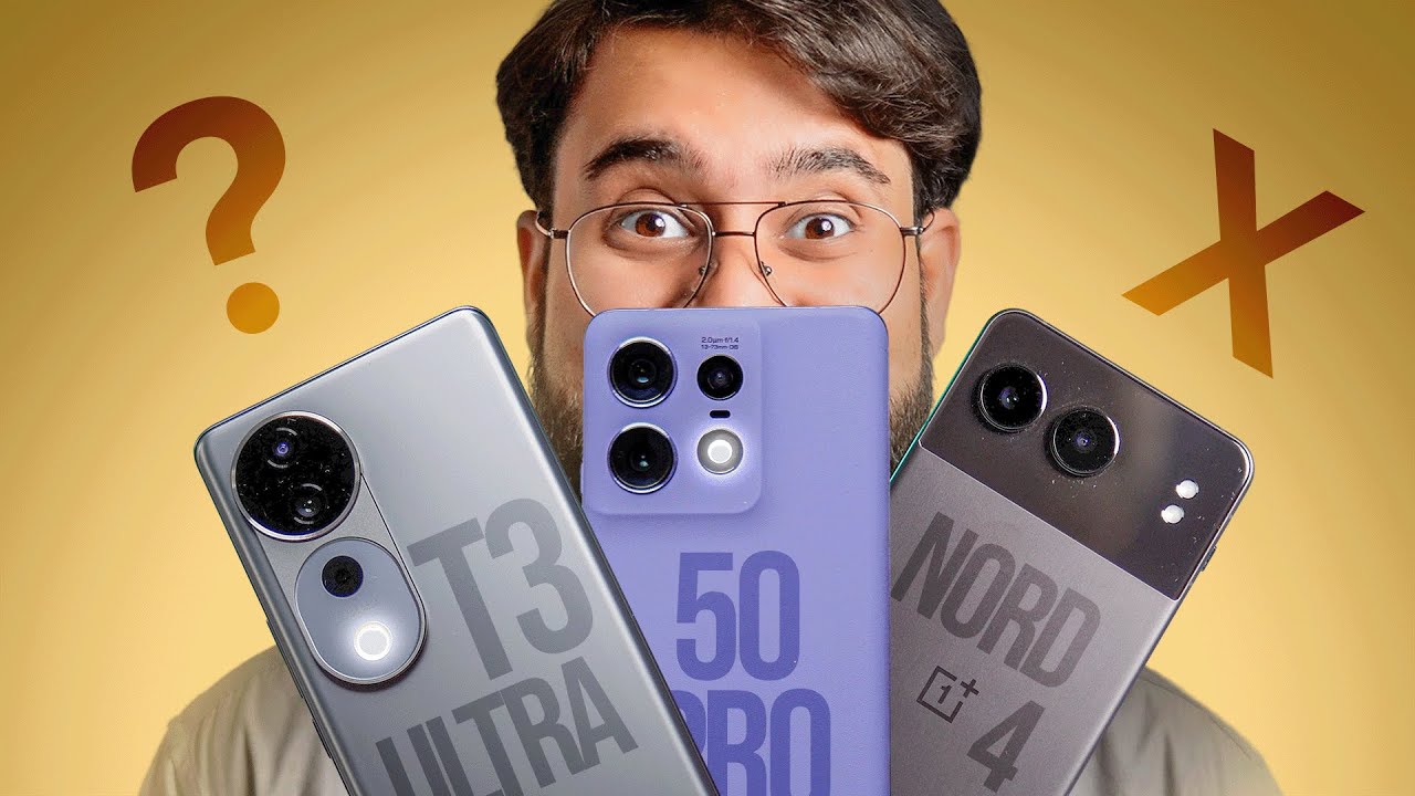 vivo T3 Ultra vs Moto Edge 50 Pro vs OnePlus Nord 4 *Full Comparison* ⚡ Don't Waste Your Money? 😱