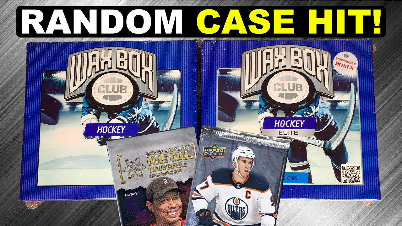 I DIDN'T KNOW! - ELITE Wax Box Club Hockey Card Box + Standard - August 2023