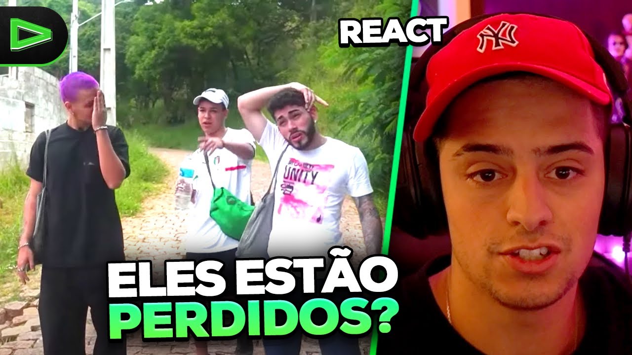 LOUD CORINGA E CAIOX REAGINDO A ABANDONAMOS ELES SEM NADA EM OUTRO ESTADO!