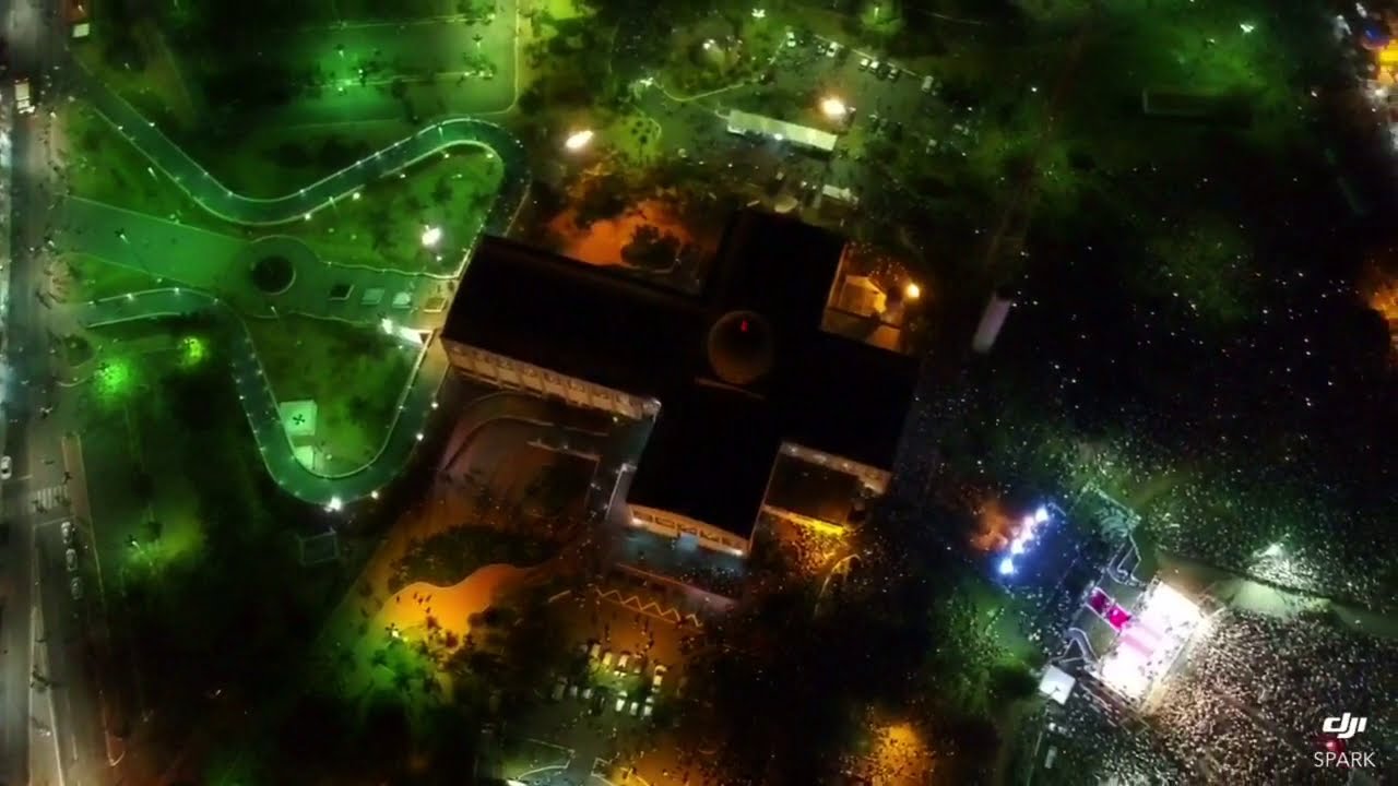 DRONE FILMA Festa de TRINDADE-GO