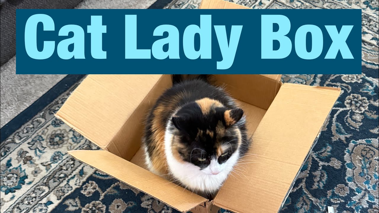 CAT LADY BOX - Lots of useful products. 