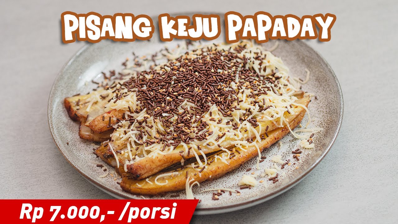 Asli Bandung ! Resep Pisang Coklat Keju Papaday !