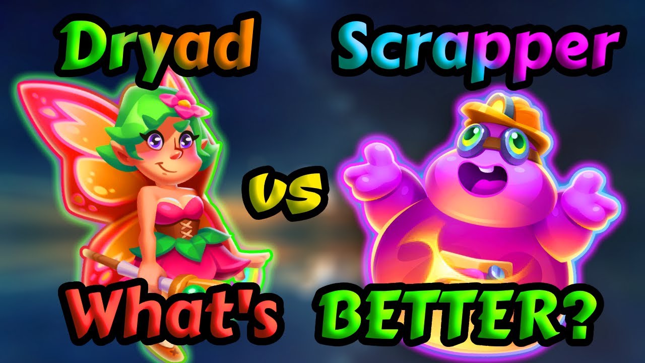 Dryad vs Scrapper Which Support is Better? Rush Royale