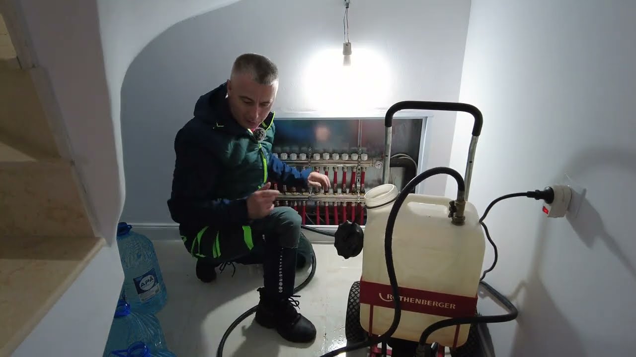 Cum încarc/aerisesc corect încălzirea prin pardoseală?