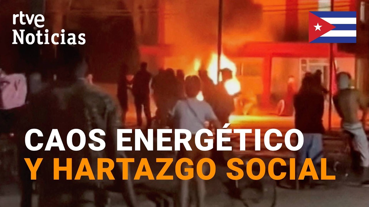 CUBA: ATACAN la OFICINA del PARTIDO COMUNISTA tras MESES sin COMBUSTIBLE | RTVE Noticias