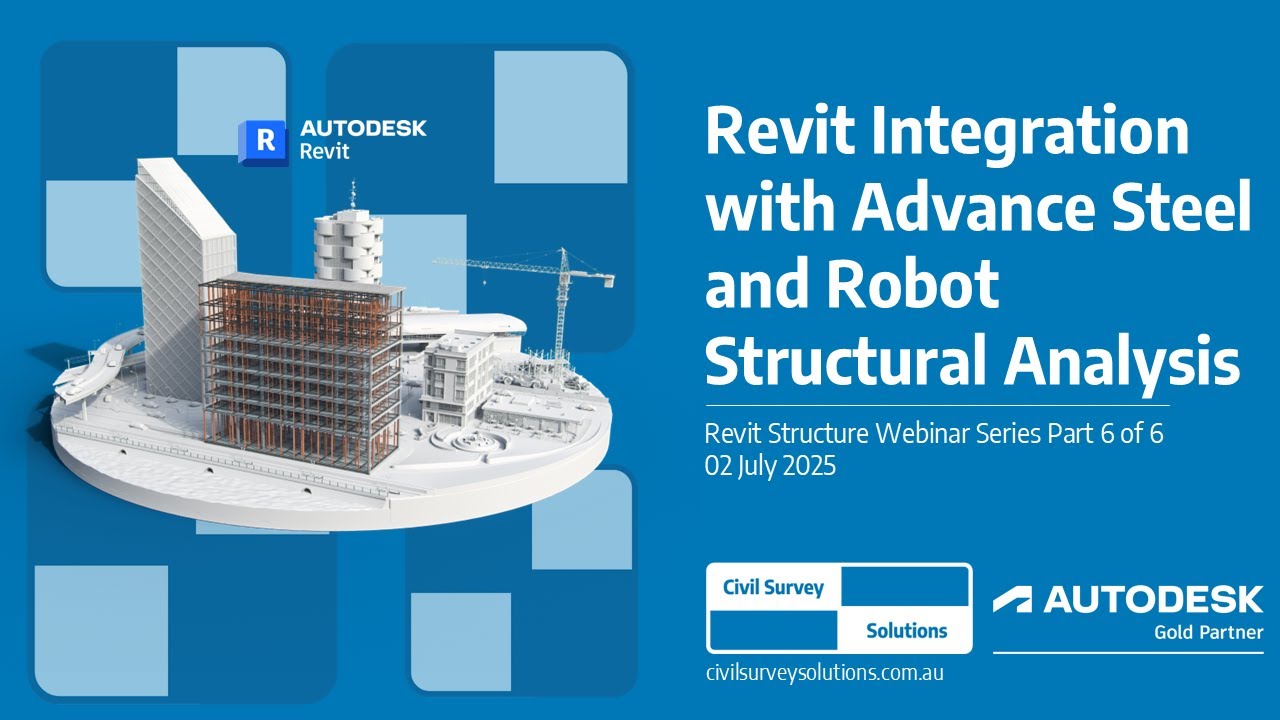 Webinar: Revit Integration with Advance Steel and Robot Structural Analysis