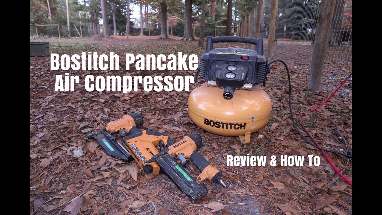 Bostitch Pancake Air Compressor | Review & How To