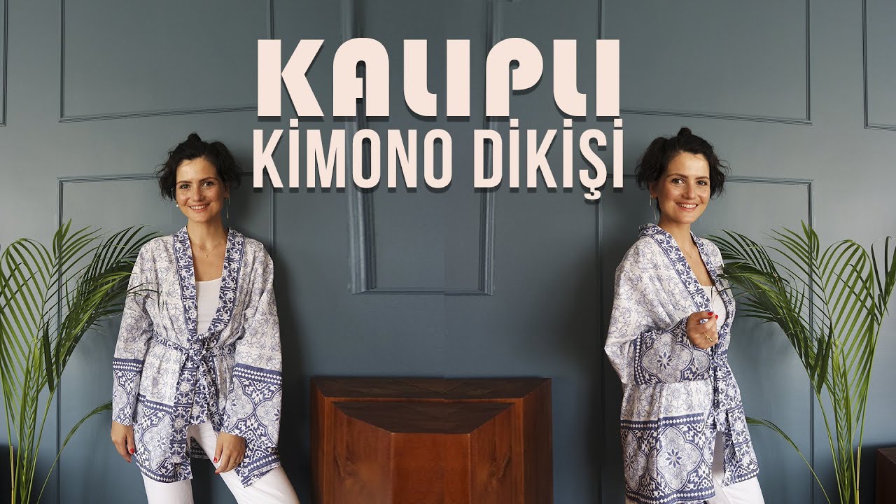 Kalıplı Kimono Dikişi | Laçin Tenel