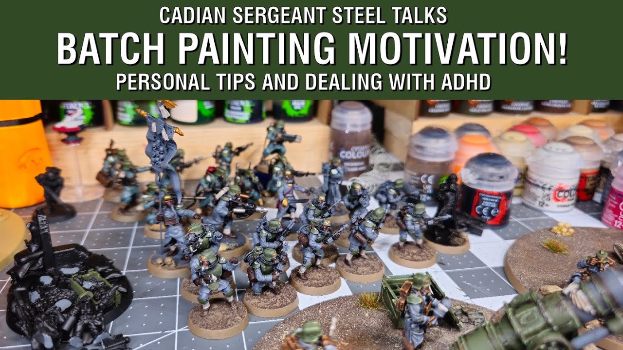 Batch Painting Motivation: How to Get Through Lots of Models