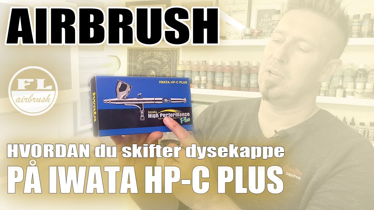 Hurtig rep af airbrush dysekappe