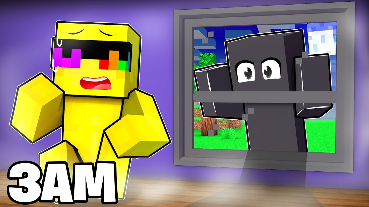 Sunny has a STALKER in Minecraft!