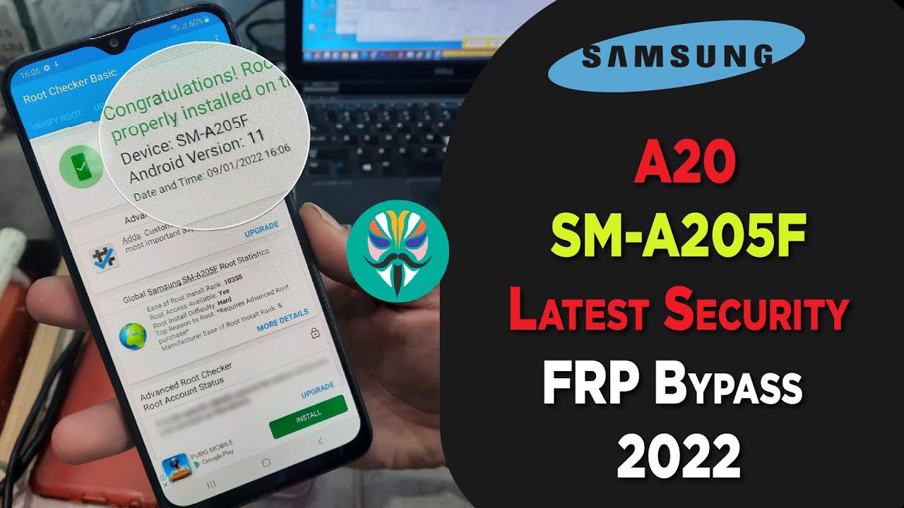 SAMSUNG A20 SM-A205F Root New Method 2022 | How to Root Samsung A20 Android 1 |Root Samsung A20