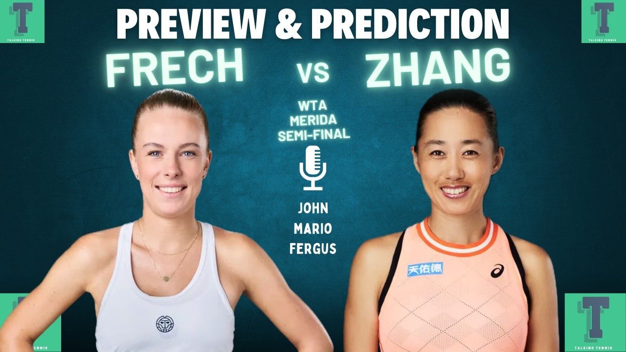 Magdalena Frech vs Zhang Shuai | WTA Merida 2026 semi-final | Preview & Prediction