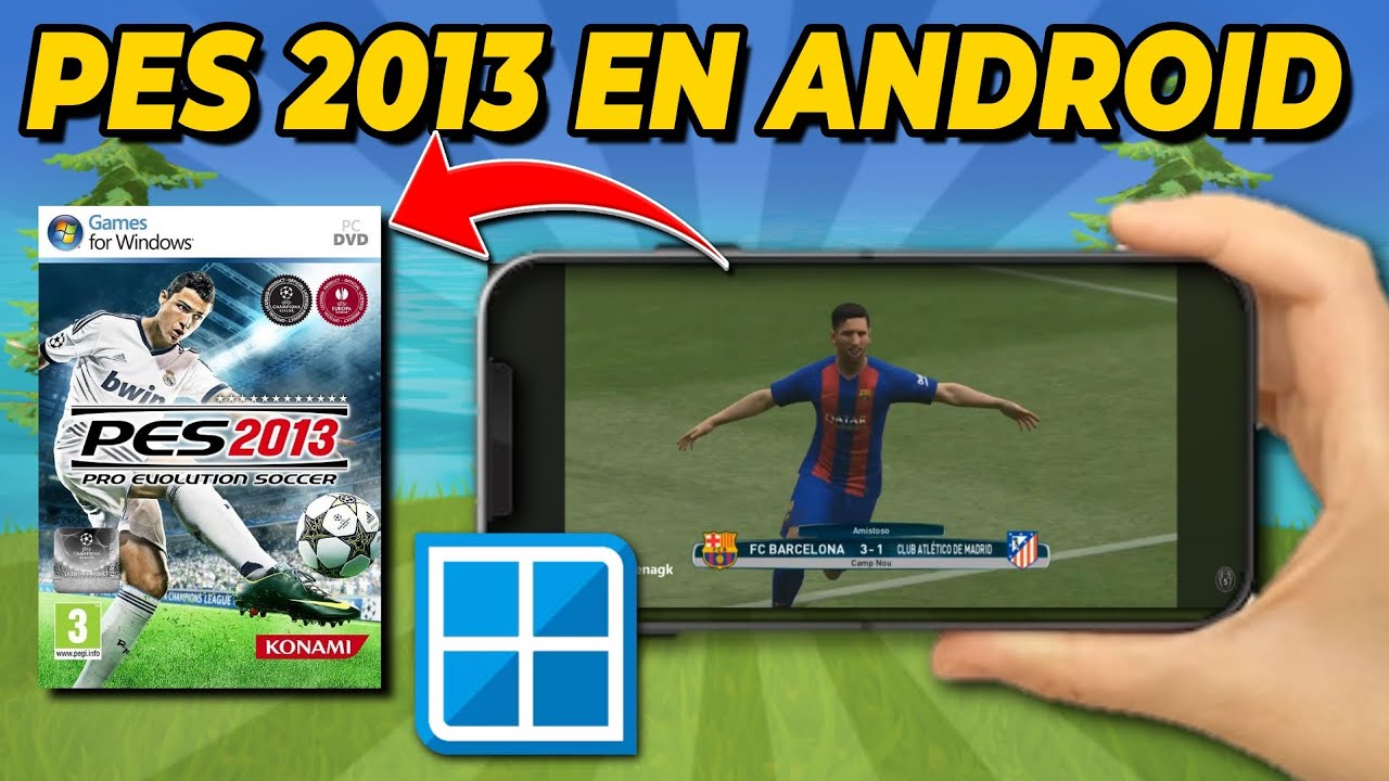 ✅COMO JUGAR PES 2013 DESDE TU CELULAR! WINLATOR + CONFIGURACIÓN 