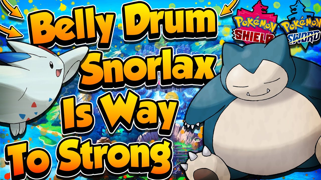 Belly Drum SNORLAX CAN SWEEP Any Team! - Pokémon Sword and Shield Competitive Ranked Double Battles