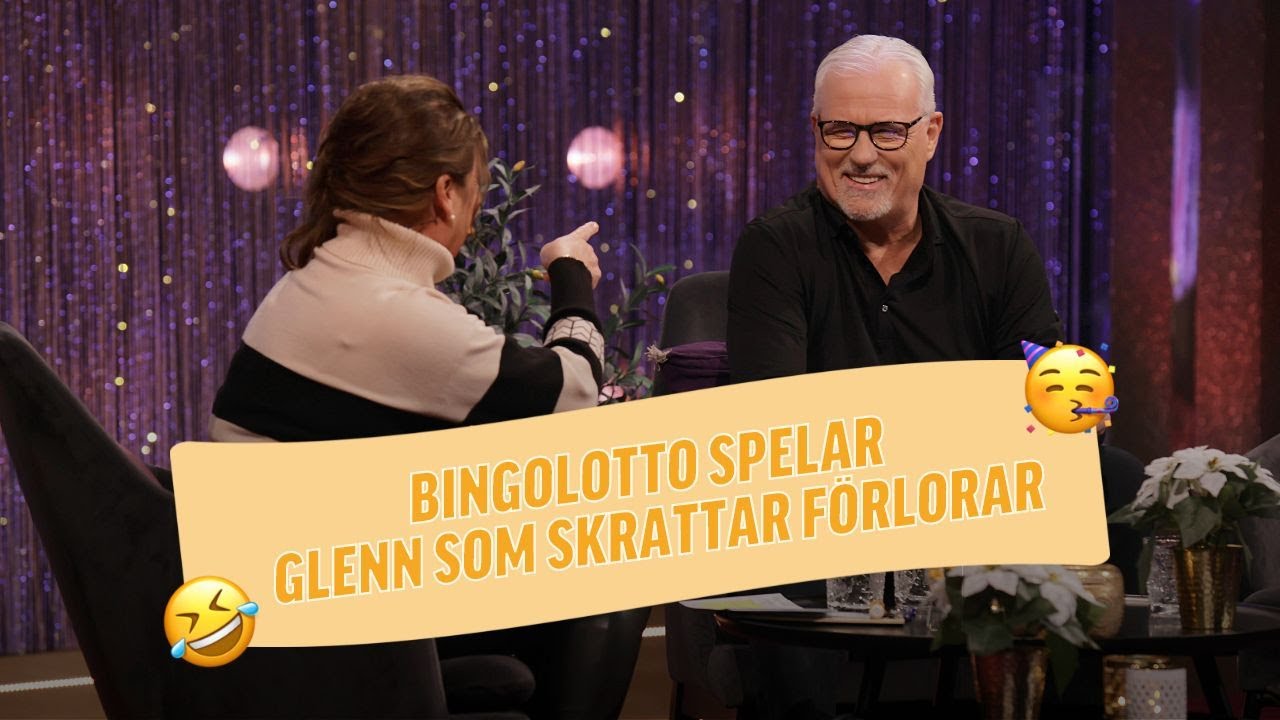 BingoLotto spelar "Glenn" som skrattar förlorar!