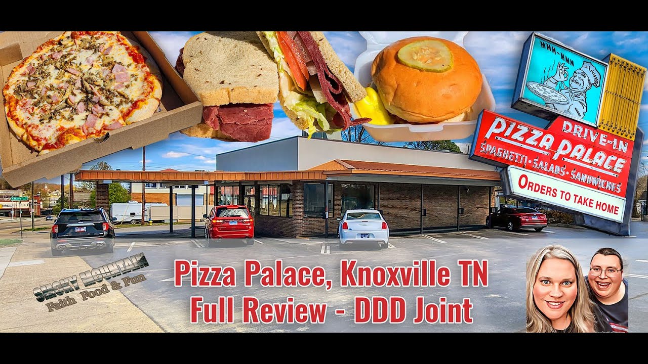 Pizza Palace, Ноксвилл, Теннесси — полный обзор 2023 года — DDD Joint — Guy Fieri Diners, Drive-I...
