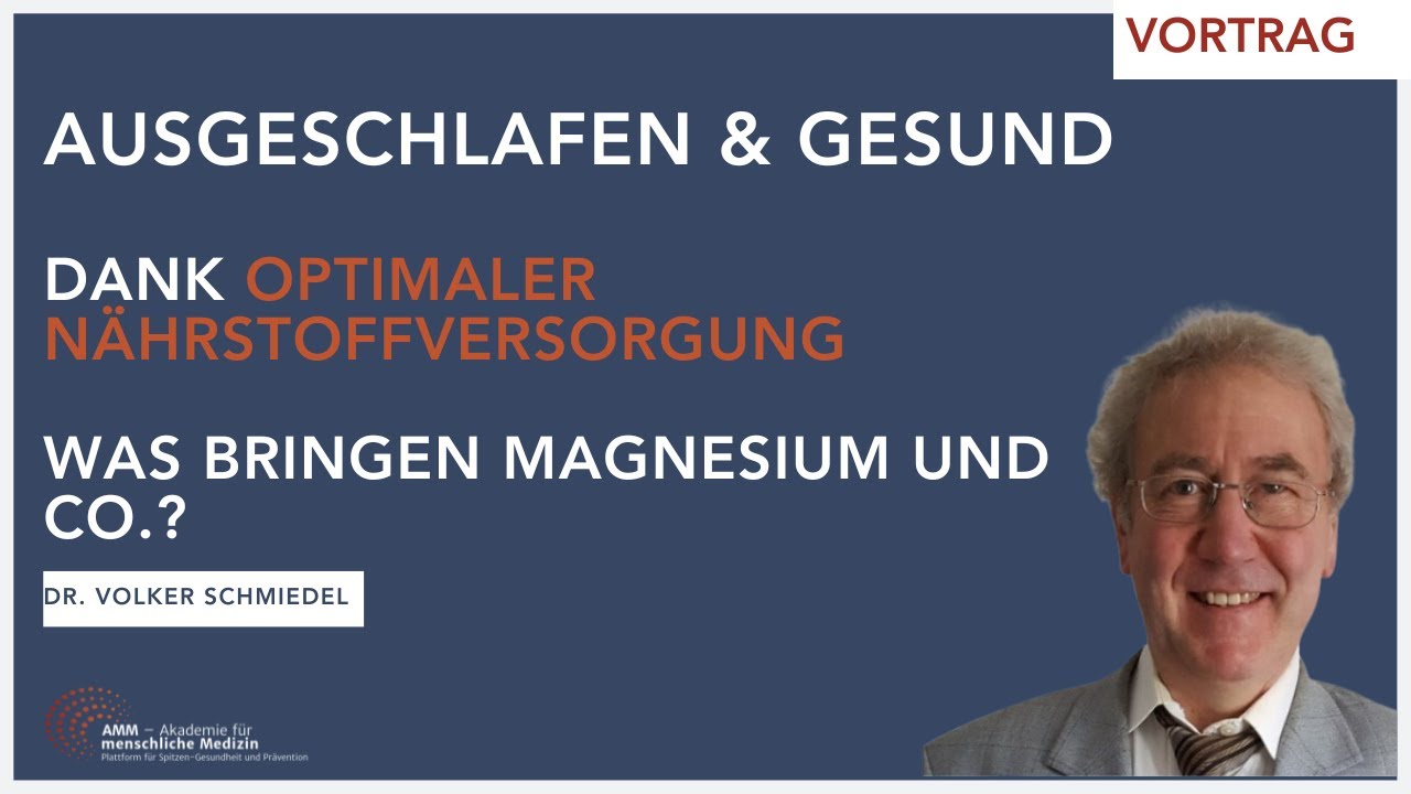Was Sie über Magnesium, Melatonin, Serotonin & Omega3 wissen sollten! Nährstoffe für ihre Gesundheit