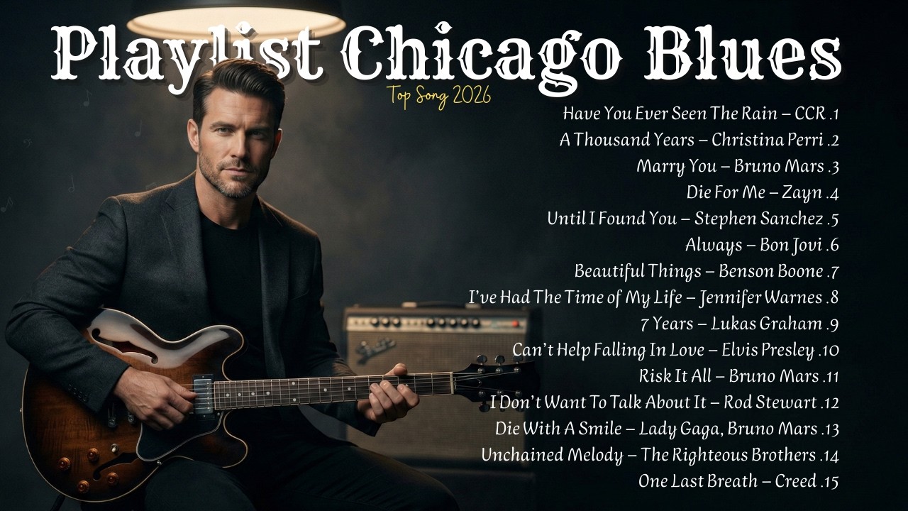 Playlist Chicago Blues Music Best 2026 🎶 Ultimate Soulful Blues Remix Collection 🎸