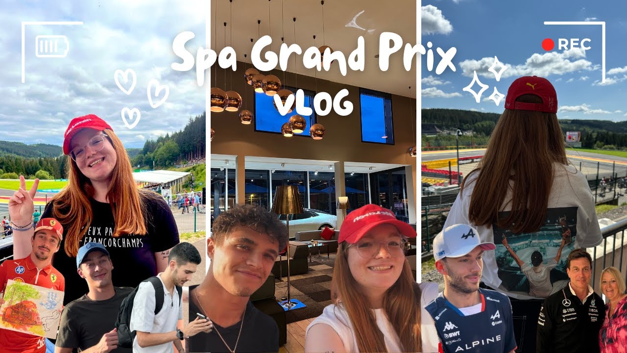 I MET HALF OF THE F1 GRID ! | Vlog Formula 1 Rolex Belgian Grand Prix 2024 (Spa Grand Prix)