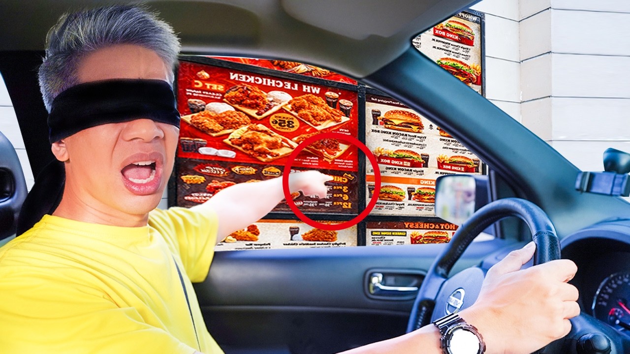 PILIH MENU BUKA PUASA DENGAN MATA TERTUTUP!!