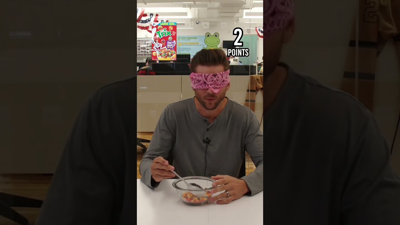 Can Trea Turner name these cereal flavors blindfolded?