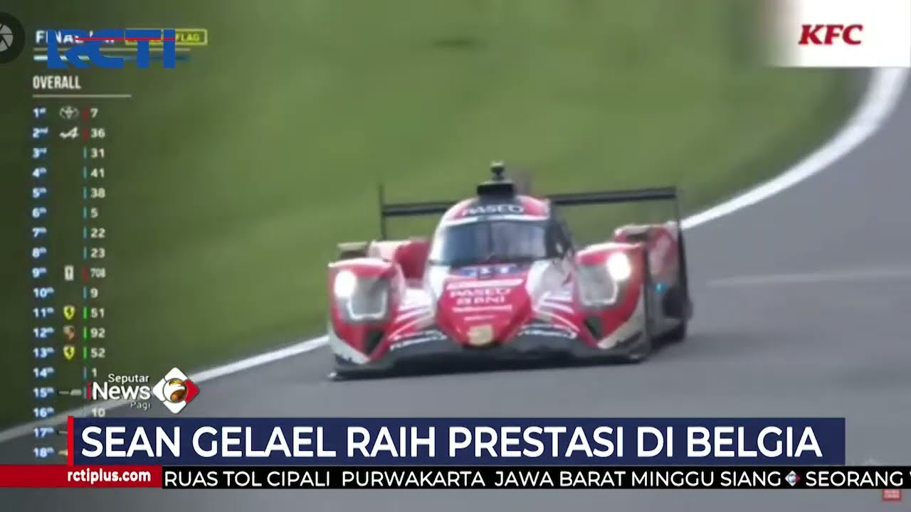 Pembalap Indonesia, Sean Gelael Raih Prestasi di Belgia  #SeputariNewsPagi 09/05