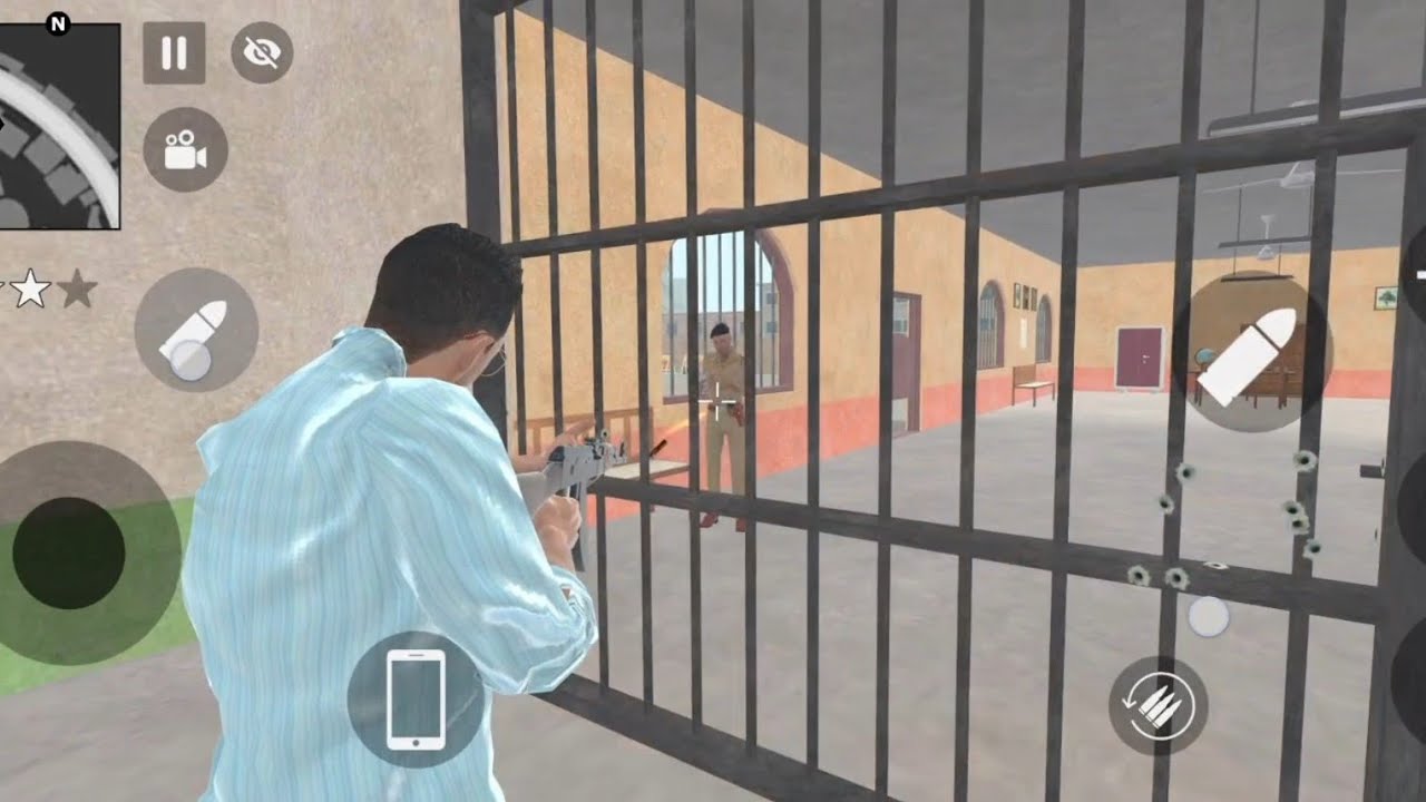 🚀Franklin A Gaya Jail Mein 💥 Indian Theft Auto Simulator🚗 Police Car 🚨 Indian Theft Auto Simulator 🎮