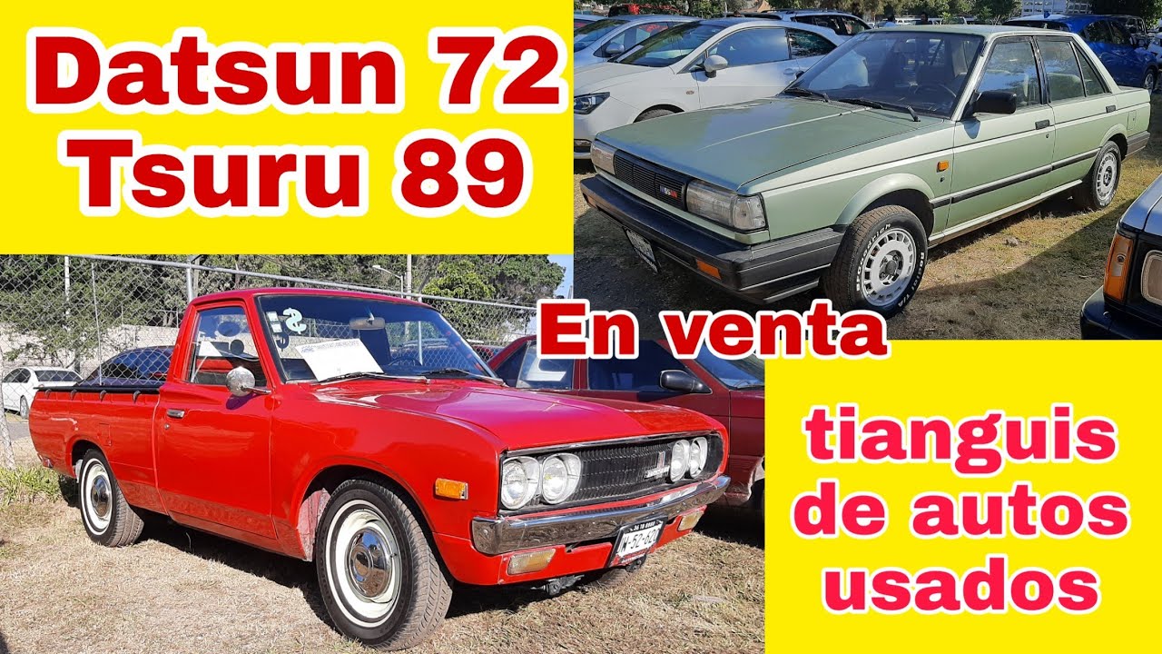 autos camionetas nissan tsuru Datsun 72 en venta tianguis de autos usados Guadalajara