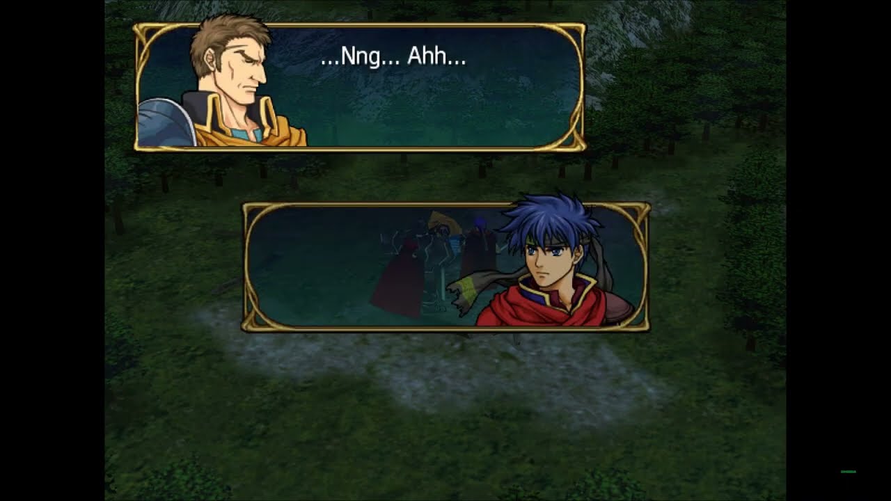 Fire Emblem: Path of Radiance | Black Knight kills Greil | Greil's Death