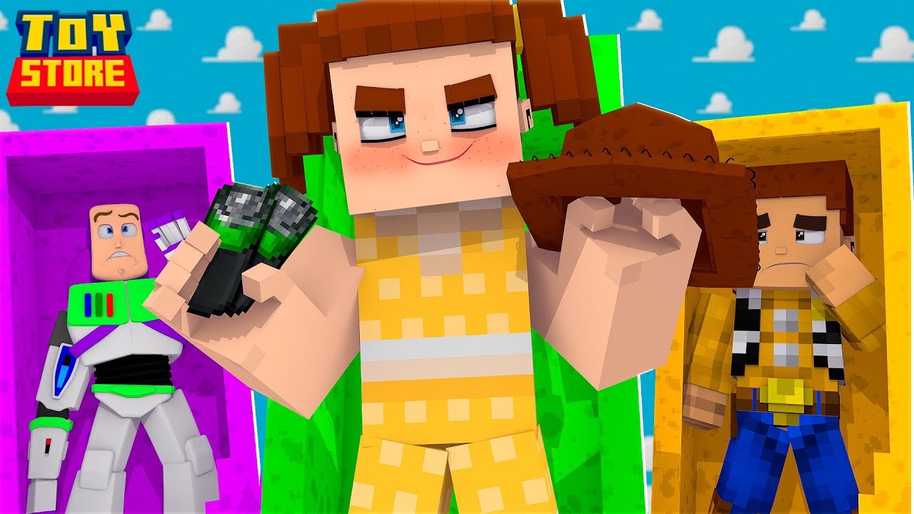 *TOY STORY 4* EVIL GABBY GABBY ARRIVES TO THE STORE | Minecraft Toy Store | Little Kelly