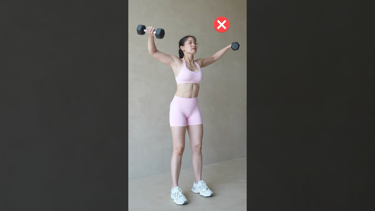 ✨ Perfect your lateral raises with proper form! ✨