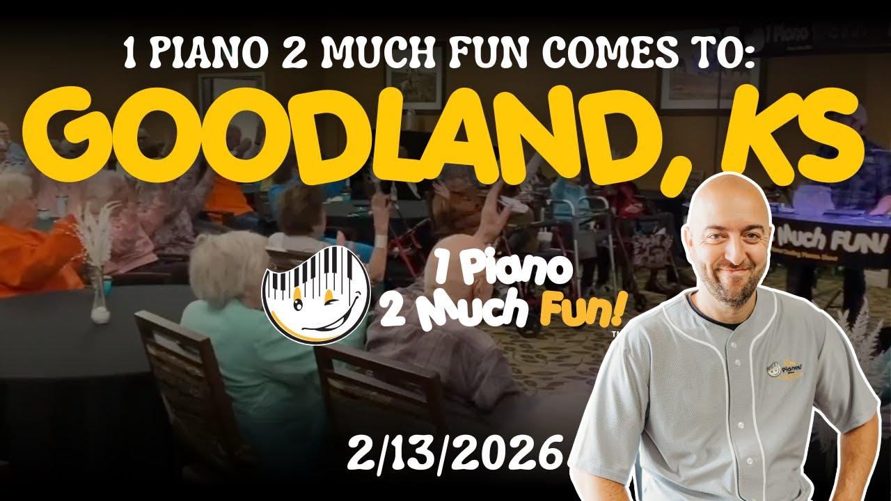 2/13/2026 - 1 Piano 2 Much FUN! is coming to Goodland KS with Sherman County Child Care Coalition
