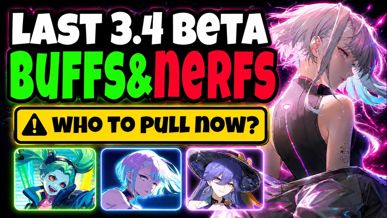 WUWA 3.4 LAST BETA CHANGES &mdash; ARE LUCY, REBECCA & LUCILLA WORTH PULLING NOW?