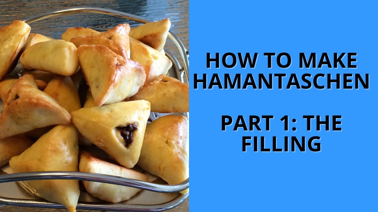 How to Make Hamantaschen Part 1: The Filling - Carla's Purim Hamantaschen
