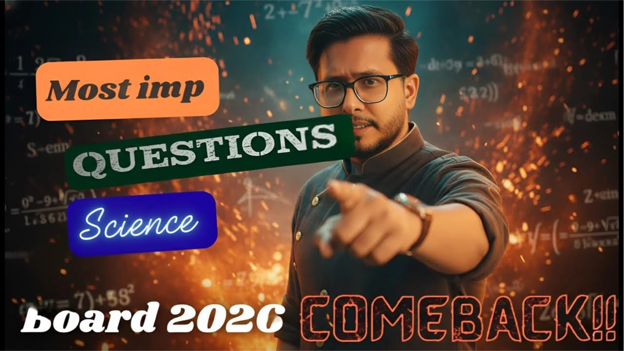 Most Imp Questions Science class 10