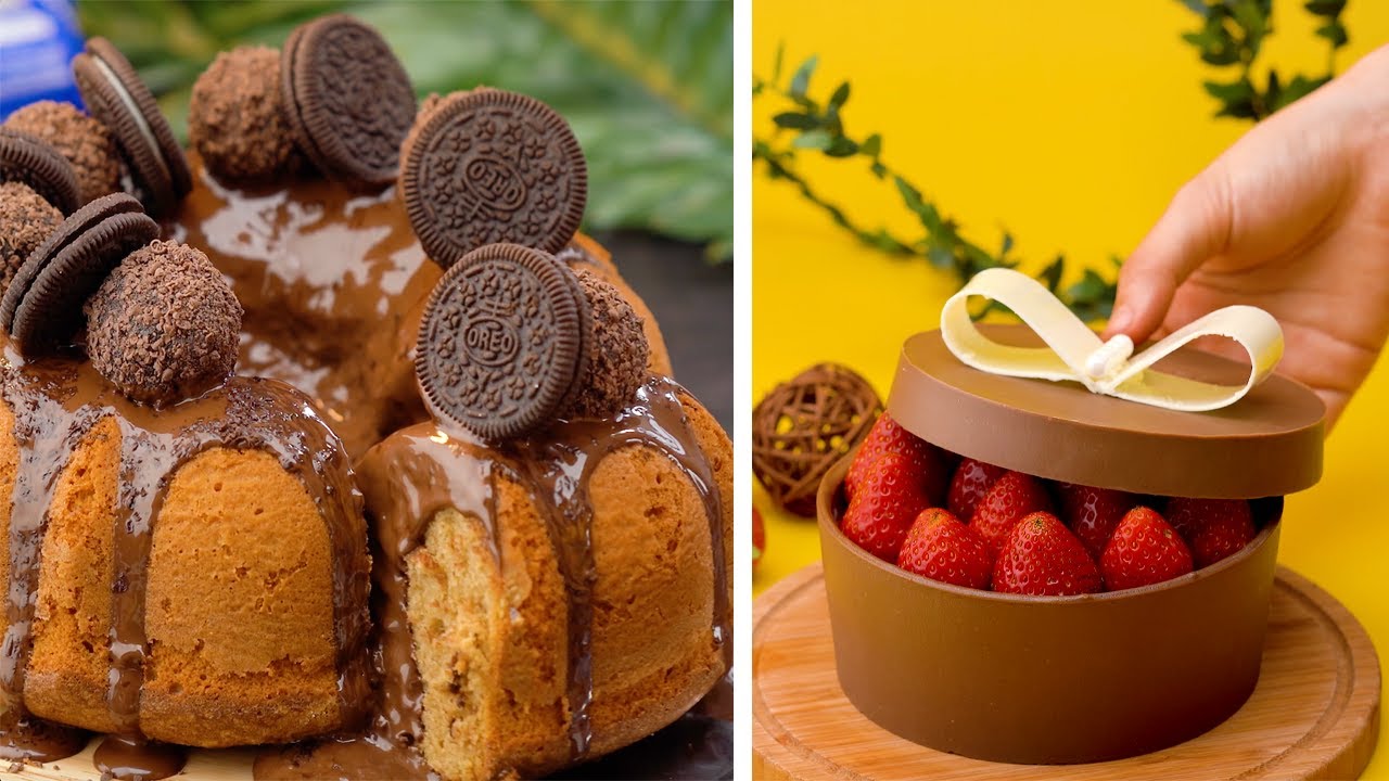 Best Satisfying Chocolate Cake Decorating Tutorials For Everyone's | Simple Cake Recipes Compilation