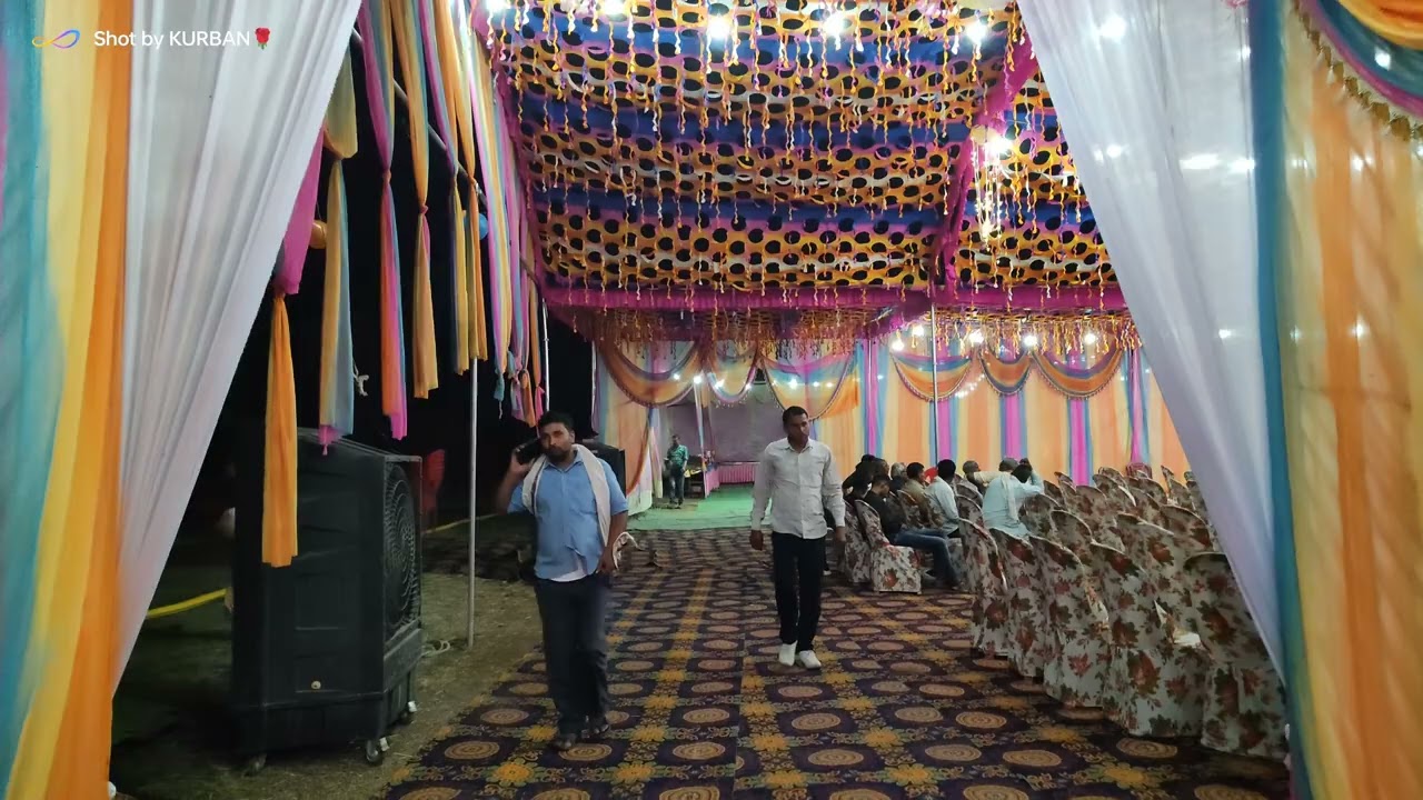टेंट के लिए संपर्क करें {9981695596} गोरइया New Samim tent house Decoration 🤟!.