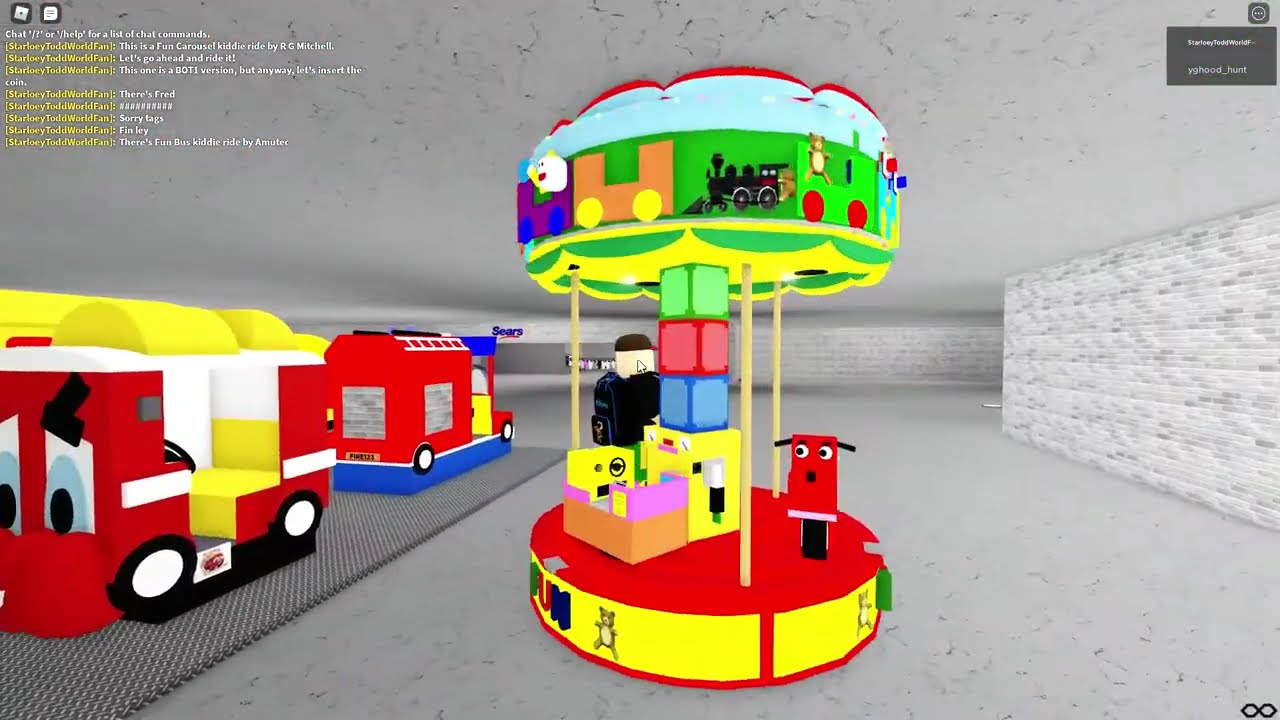 RG Mitchell Fun Carousel Kiddie Ride (BOT1) in Roblox