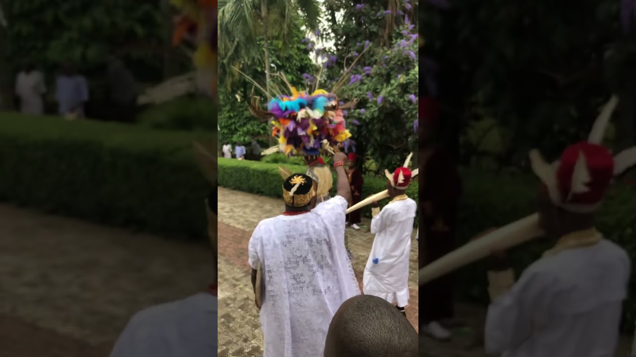 Meet onitsha Ado king. AGBOGIDI- Today was the first day of His Oglala Celebration