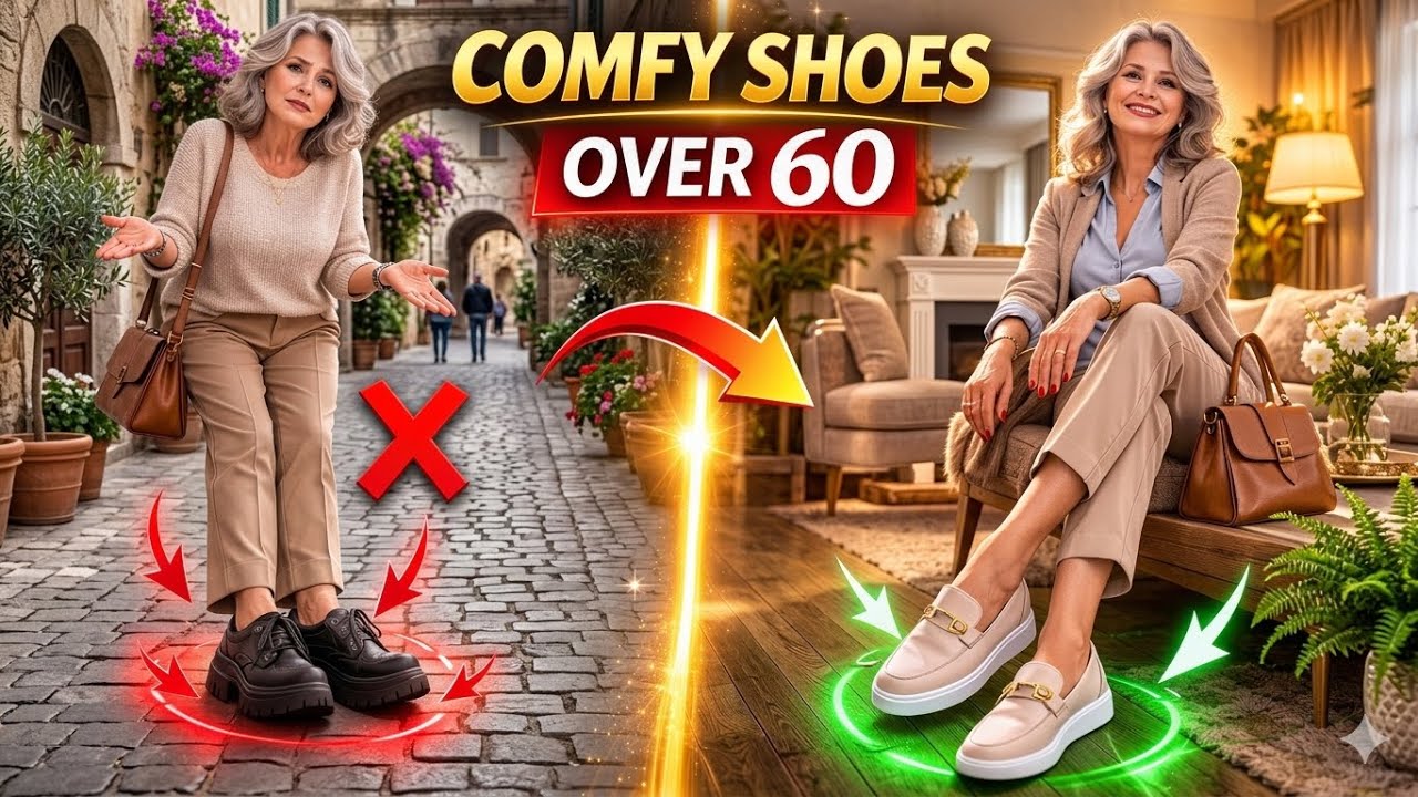 7 Comfortable Shoes Women Over 60 Wear To Look Elegant Every Day