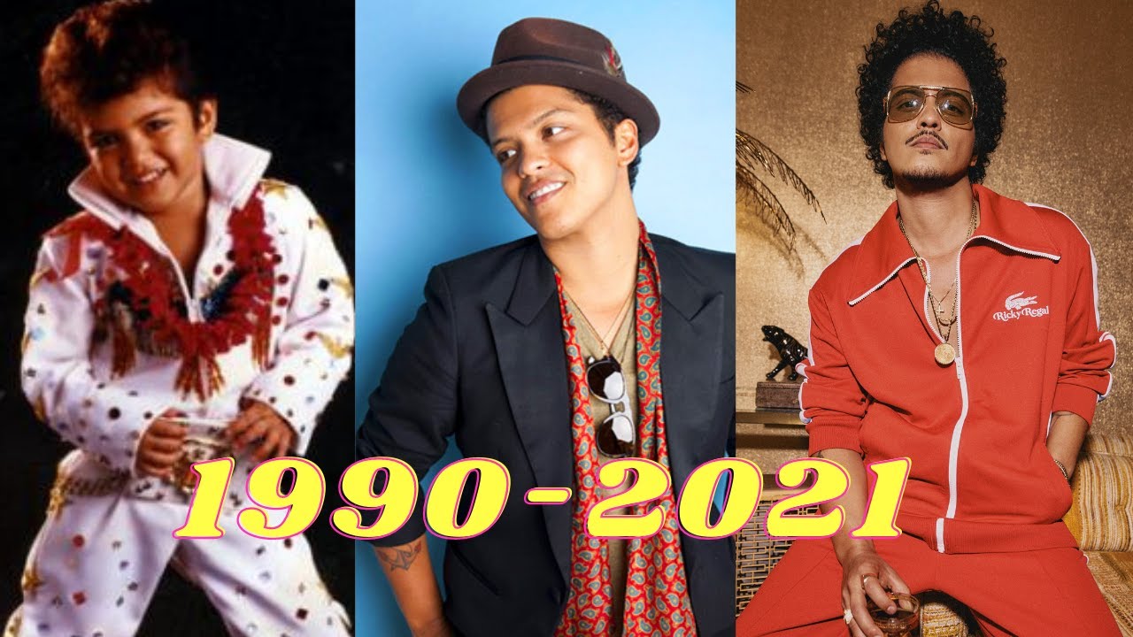 The Evolution of Bruno Mars (1990-2021)
