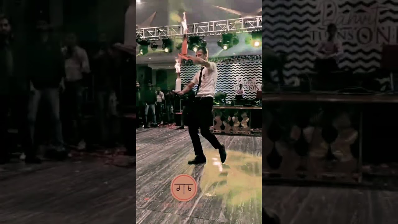 !!Fire show 🔥🔥🔥flair Bartender 👑 On The Stage!! Amazing Fire flairing